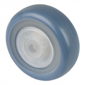 Roue Caoutchouc thermoplastique Ø50mm - Roulement à billes haute fluidité