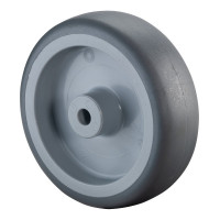 Roue Caoutchouc thermoplastique Ø75mm - Moyeu lisse économique