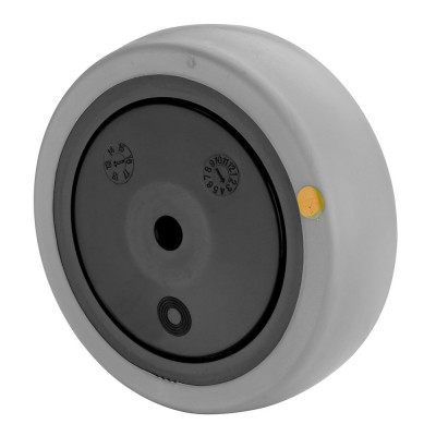 Roue Caoutchouc thermoplastique Ø75mm - Roulement à billes haute fluidité