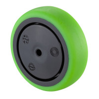 Roue Caoutchouc thermoplastique Ø75mm - Roulement à billes haute fluidité