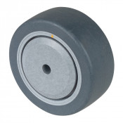 Roue Caoutchouc thermoplastique Ø80mm - Roulement à billes haute fluidité