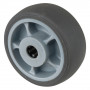 Roue Caoutchouc thermoplastique Ø80mm - Roulement à rouleaux robuste