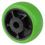 Roue Caoutchouc thermoplastique Ø80mm - Roulement à rouleaux robuste