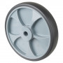 Roue Caoutchouc thermoplastique Ø250mm - Moyeu lisse économique