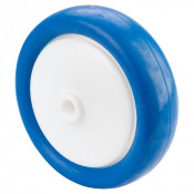 Roue Polyuréthane Ø125mm - 150kg - Roulement à billes haute fluidité