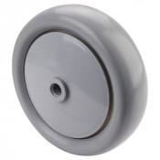 Roue Polyuréthane Ø125mm - 150kg - Roulement à billes haute fluidité