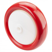 Roue Polyuréthane Ø125mm - 200kg - Roulement à billes haute fluidité