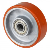 Roue Polyuréthane Ø125mm - 300kg - Roulement à billes haute fluidité