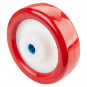 Roue Polyuréthane Ø125mm - 300kg - Roulement à rouleaux robuste