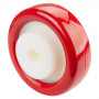 Roue Polyuréthane Ø125mm - 400kg - Moyeu lisse haute résistance