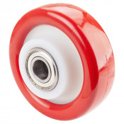 Roue Polyuréthane Ø125mm - 400kg - Roulement à billes haute fluidité