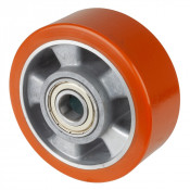 Roue Polyuréthane Ø125mm - 450kg - Roulement à billes haute fluidité