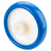 Roue Polyuréthane Ø150mm - 200kg - Moyeu lisse haute résistance