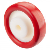 Roue Polyuréthane Ø150mm - 500kg - Moyeu lisse haute résistance
