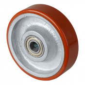 Roue Polyuréthane Ø150mm - 500kg - Roulement à billes haute fluidité