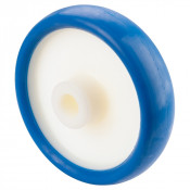 Roue Polyuréthane Ø160mm - 250kg - Moyeu lisse haute résistance