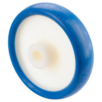 Roue Polyuréthane Ø160mm - 250kg - Moyeu lisse haute résistance