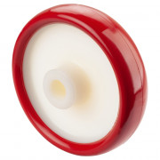 Roue Polyuréthane Ø160mm - 300kg - Moyeu lisse haute résistance