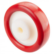 Roue Polyuréthane Ø160mm - 600kg - Moyeu lisse haute résistance