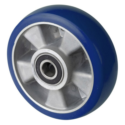 Roue Polyuréthane Ø160mm - 600kg - Roulement à billes haute fluidité