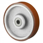 Roue Polyuréthane Ø200mm - 1000kg - Roulement à billes haute fluidité