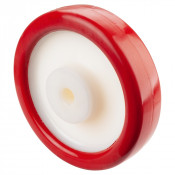 Roue Polyuréthane Ø200mm - 750kg - Moyeu lisse haute résistance