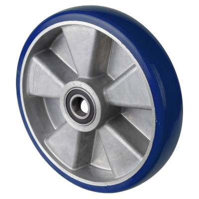 Roue Polyuréthane Ø250mm - 1000kg - Roulement à billes haute fluidité