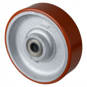 Roue Polyuréthane Ø250mm - 1600kg - Roulement à billes haute fluidité