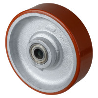 Roue Polyuréthane Ø250mm - 1600kg - Roulement à billes haute fluidité