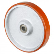 Roue Polyuréthane Ø300mm - 1500kg - Roulement à billes haute fluidité