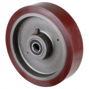 Roue Polyuréthane Ø400mm - 3500kg - Roulement à billes haute fluidité