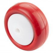 Roue Polyuréthane Ø80mm - 100kg - Roulement à billes haute fluidité