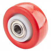 Roue Polyuréthane Ø80mm - 200kg - Roulement à billes haute fluidité