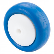 Roue Polyuréthane Ø80mm - 70kg - Roulement à billes haute fluidité
