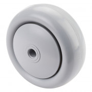 Roue Polyuréthane Ø80mm - 70kg - Roulement à billes haute fluidité
