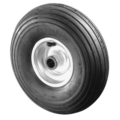 Roue Pneumatique Ø260mm Sols Irréguliers Axe 20mm