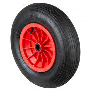 Roue Pneumatique Ø400mm Sols Irréguliers Axe 20mm