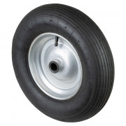 Roue Pneumatique Ø400mm Sols Irréguliers Axe 25mm