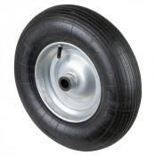 Roue Pneumatique Ø400mm Sols Irréguliers Axe 25mm