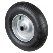 Roue Pneumatique Ø400mm Sols Irréguliers Axe 25mm