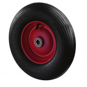 Roue Pneumatique Ø400mm Sols Irréguliers Axe 25mm