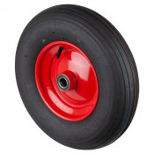 Roue Pneumatique Ø400mm Sols Irréguliers Axe 25mm