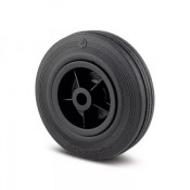 Roue Caoutchouc Noir Diamètre 80 à 125 mm – Manutention simple – Charge 70 à 205  kg