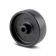 Roue Polypropylène Noire - Diamètre 100 à 125 mm – Glisse facile – Charge 160 à 200 kg