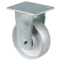 Roulette Fixe Charge Lourde Fonte - Ø150mm - 600kg Roulette Fixe Charge Lourde Fonte - Ø150mm - 600kg