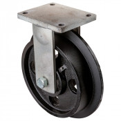 Roulette Fixe Charge Lourde Fonte - Ø250mm - 2000kg