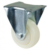 Roulette Fixe Charge Lourde Plastique - Ø125mm - 450kg