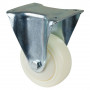 Roulette Fixe Charge Lourde Plastique - Ø125mm - 450kg