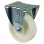 Roulette Fixe Charge Lourde Plastique - Ø150mm - 400kg