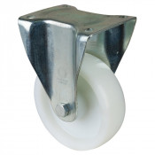 Roulette Fixe Charge Lourde Plastique - Ø150mm - 600kg